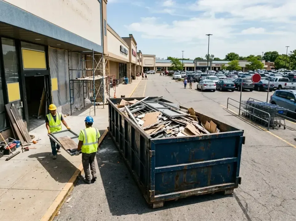 retail-store-renovation-debris-003 — frequently asked questions, Roll-off Dumpster Rentals in Trappe, PA